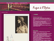 Tablet Screenshot of fugueopera.fr